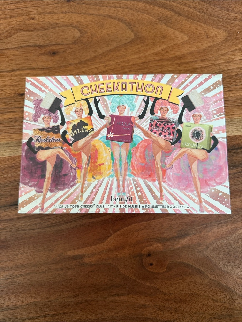 Benefit Cheekathon Blush Kit - Pink, Yellow & Purple Artwork